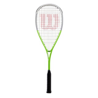 Wilson rakieta do squasha Blade Ultra Light 132g/zrównoważona zielona - naciągnięta -